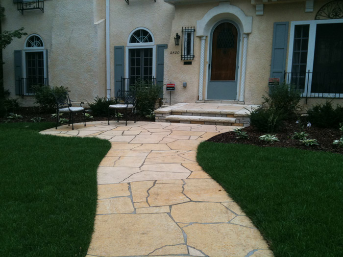 Natural stone project 1 by Crosstown Concrete, Twin Cities MN
