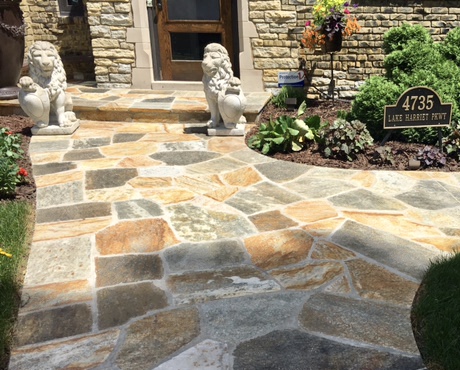 Natural stone project 8 by Crosstown Concrete, Twin Cities MN