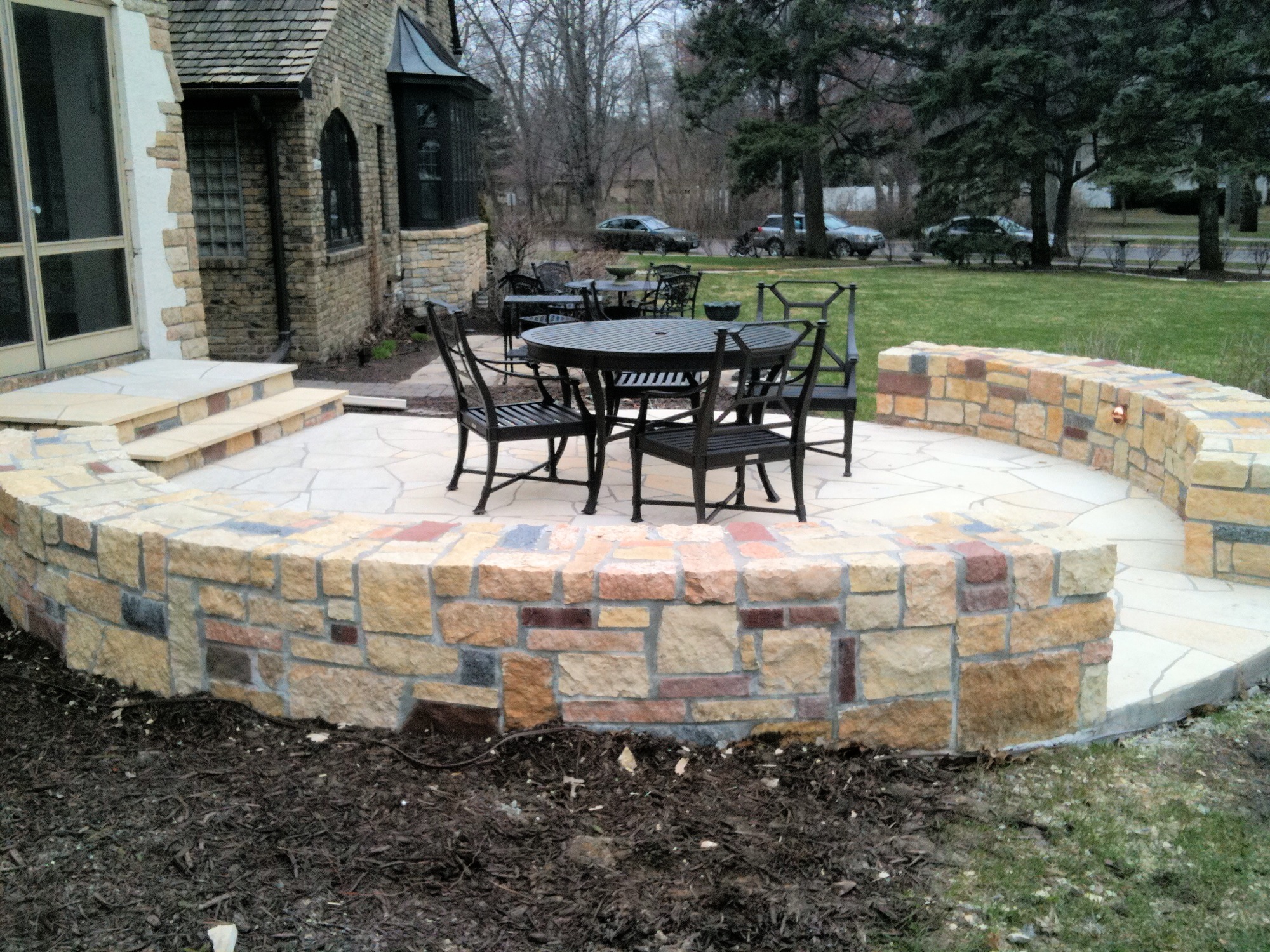 Retaining wall project 4 by Crosstown Concrete, Twin Cities MN